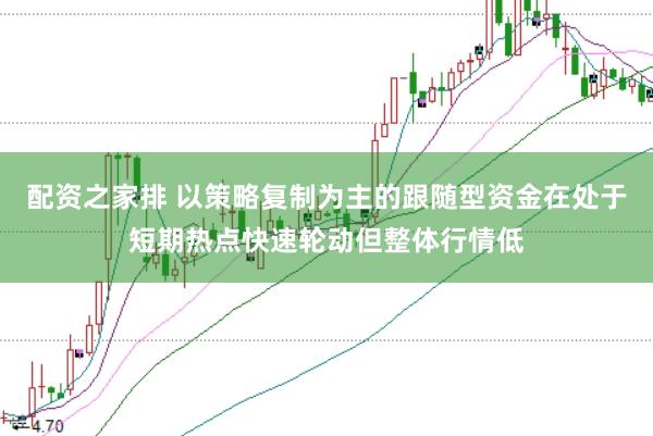 配资之家排 以策略复制为主的跟随型资金在处于短期热点快速轮动但整体行情低